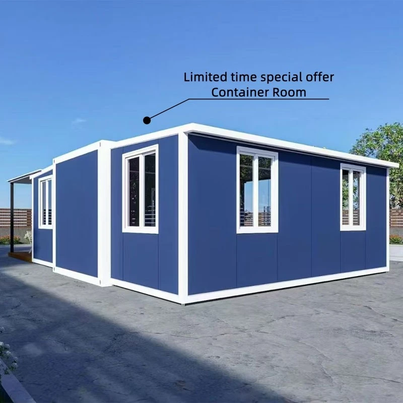 Double Wing Expanded Container House factory